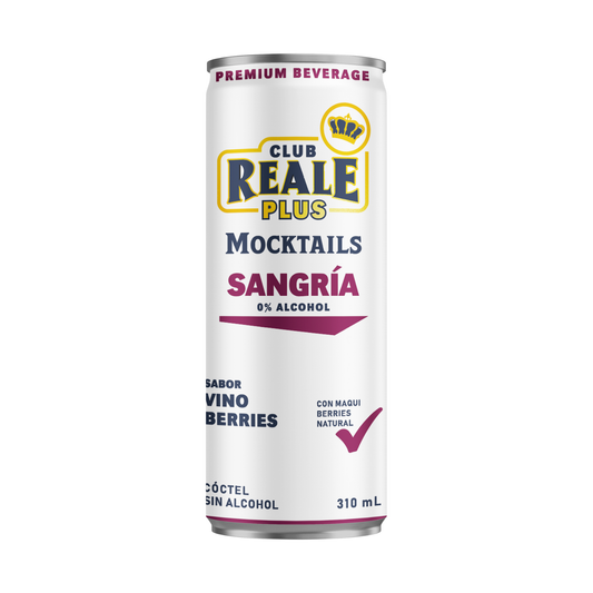 Sangría Sin Alcohol Club Reale Lata 310cc