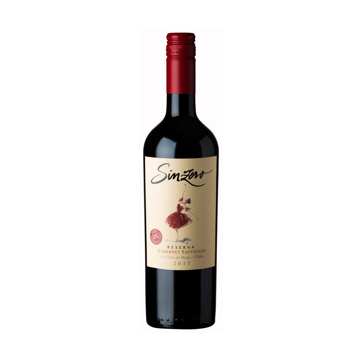 Vino Cabernet Sauvignon  0,5% Alcohol Sinzero 750 cc