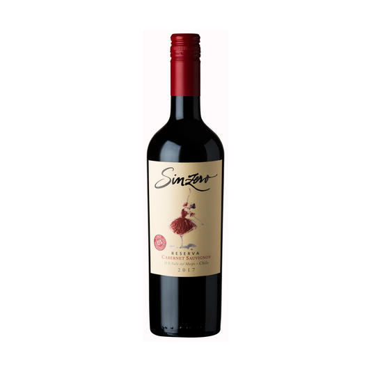 Vino Cabernet Sauvignon  0,5% Alcohol Sinzero 750 cc