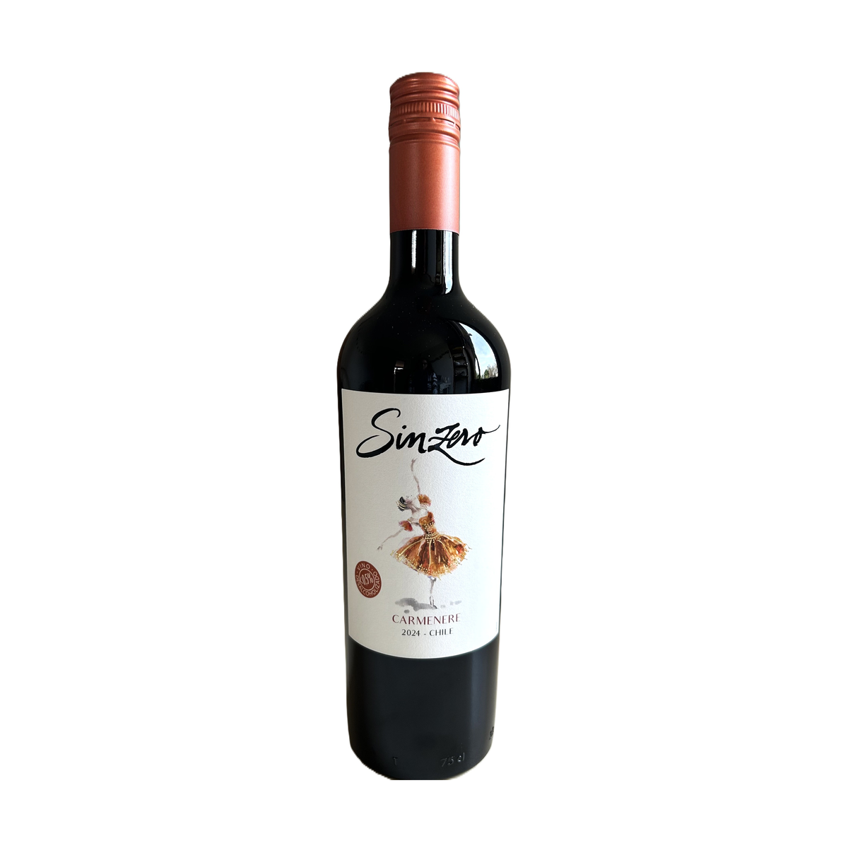 Vino Carmenere 0,5% Alcohol Sinzero750 cc