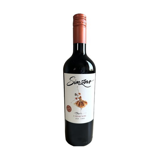 Vino Carmenere 0,5% Alcohol Sinzero750 cc