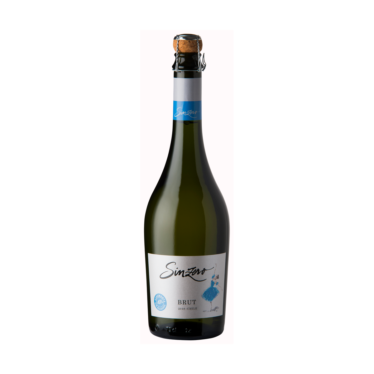 Espumante Brut 0,5% Alcohol Sinzero 750 cc