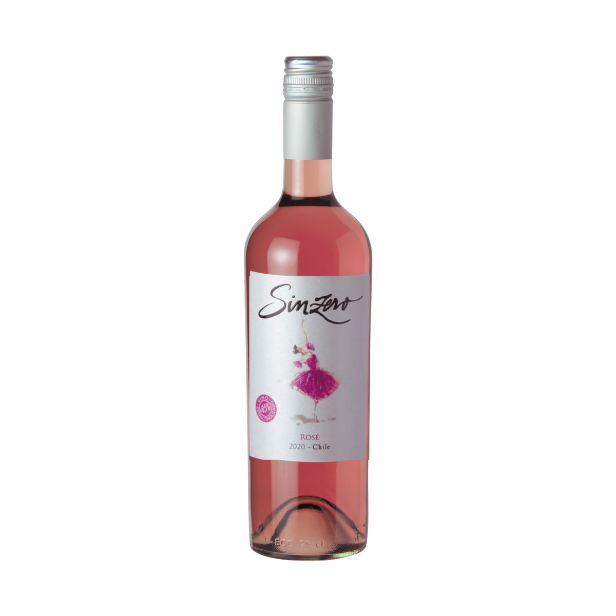 Vino Rosé 0,5% Alcohol Sinzero 750 cc